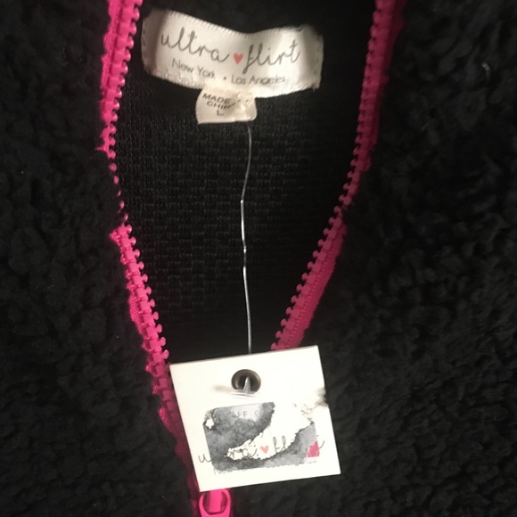 Ultra Flirt Sherpa sweater really cute - Picture 3 of 3